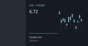 离岸人民币升破6.72创近三年半新高：结汇反身性与美元回落共振